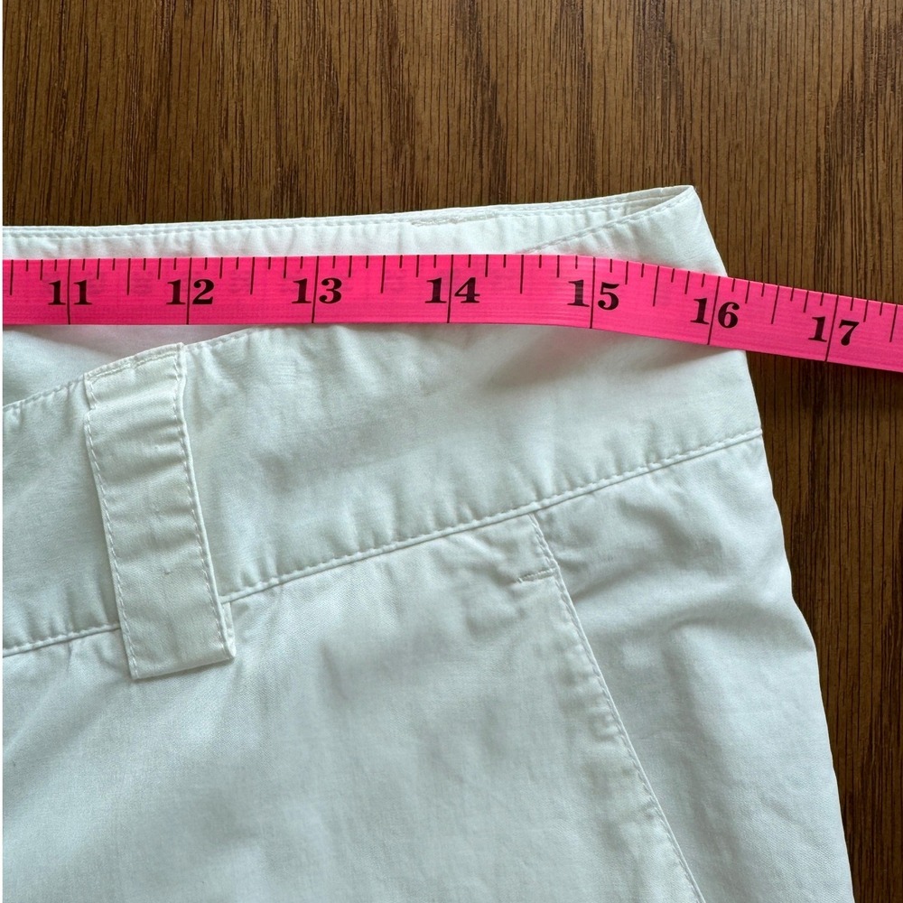 Moschino Cheap and Chic Pants White Cotton Flare Bootcut Made in Italy Size 10 - Picture 8 of 11